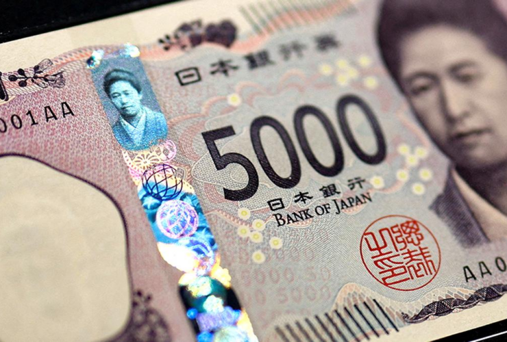 Japonia banknoty 3D