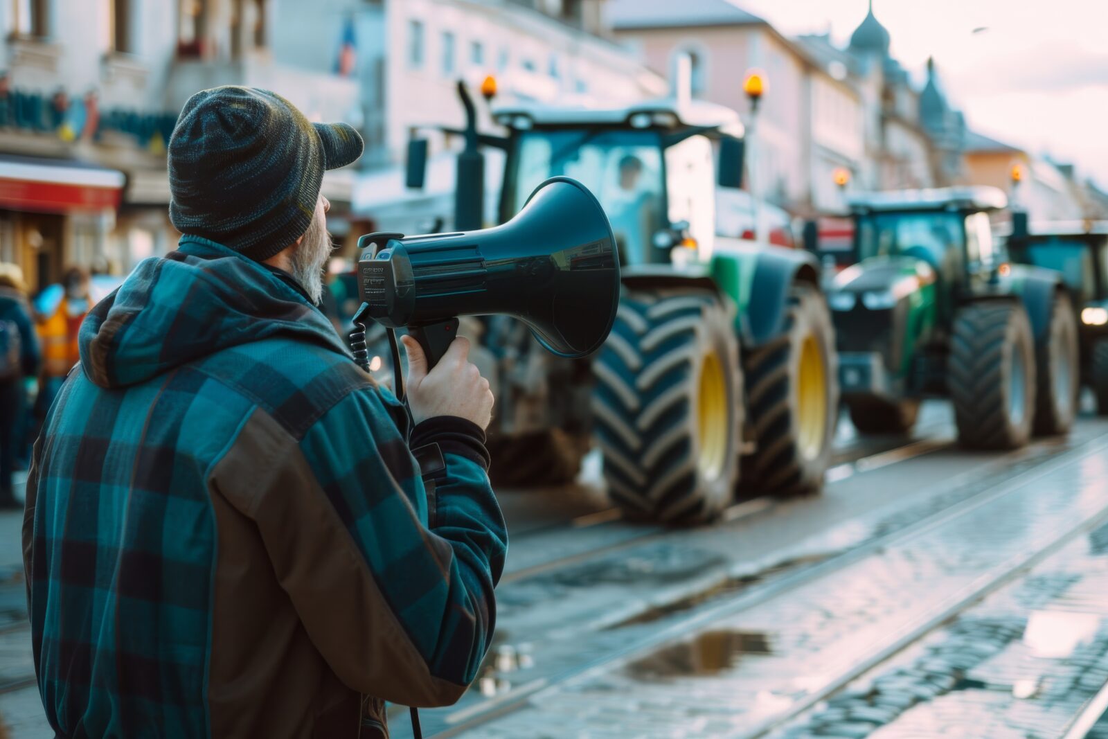 Kolejny protest rolnikow przeciwko umowie z Mercosur oraz Zielonemu Ladowi