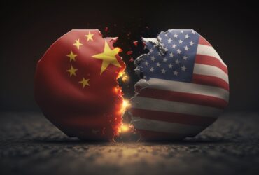 Londyn Trwa sie spotkanie delegacji USA i Chin w sprawie porozumienia handlowego