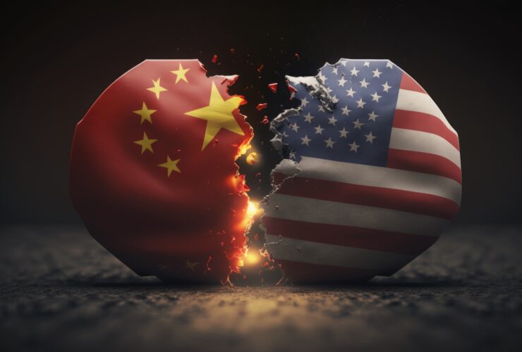 Londyn Trwa sie spotkanie delegacji USA i Chin w sprawie porozumienia handlowego